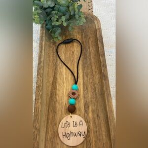 Rearview Mirror Car Charm